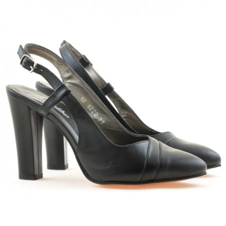 Damensandalen 1220 schwarz