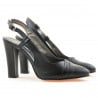 Damensandalen 1220 schwarz