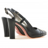 Damensandalen 1220 schwarz