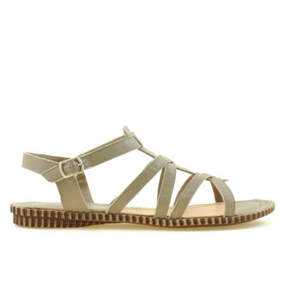 Damen Sandalen 595 Sandfarbe Damen Sandalen 595 Sandfarbe