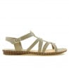 Damen Sandalen 595 Sandfarbe