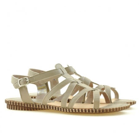 Damen Sandalen 595 Sandfarbe