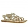 Damen Sandalen 595 Sandfarbe