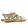 Damen Sandalen 595 Sandfarbe
