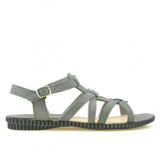 Damensandalen 595 grau Damensandalen 595 grau