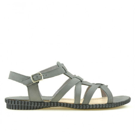 Damensandalen 595 grau