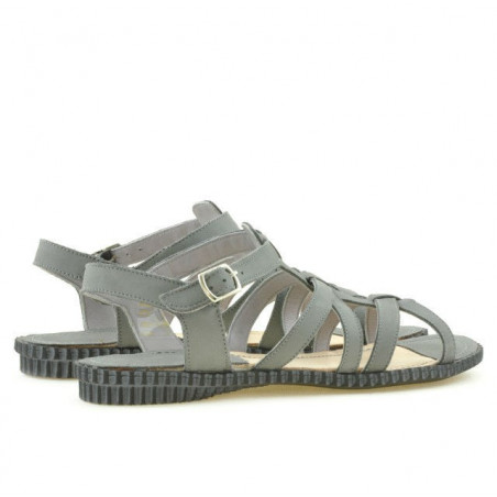 Damensandalen 595 grau