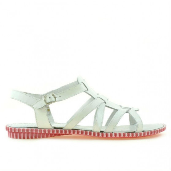 Damensandalen 595 weiß Damensandalen 595 weiß