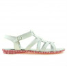 Damensandalen 595 weiß