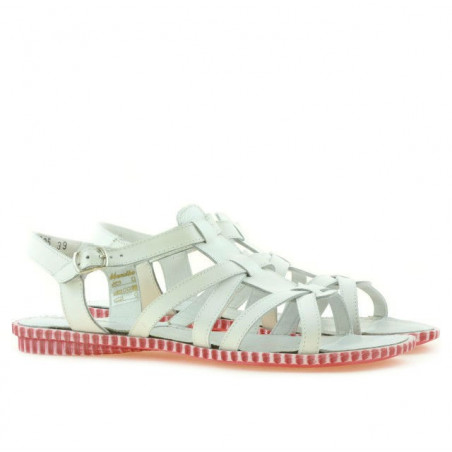 Damensandalen 595 weiß