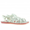 Damensandalen 595 weiß