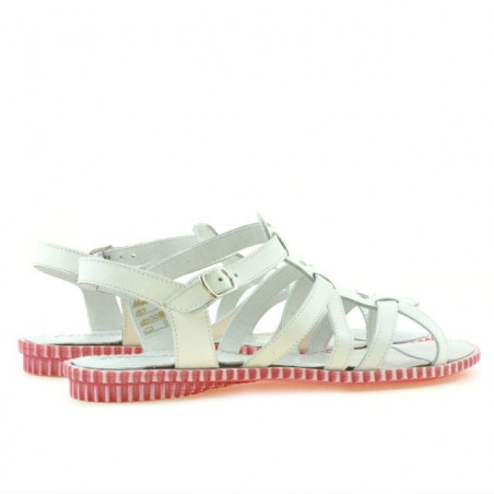 Damensandalen 595 weiß