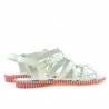 Damensandalen 595 weiß
