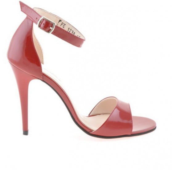 Damen Sandalen 1238 Lack Rot Damen Sandalen 1238 Lack Rot