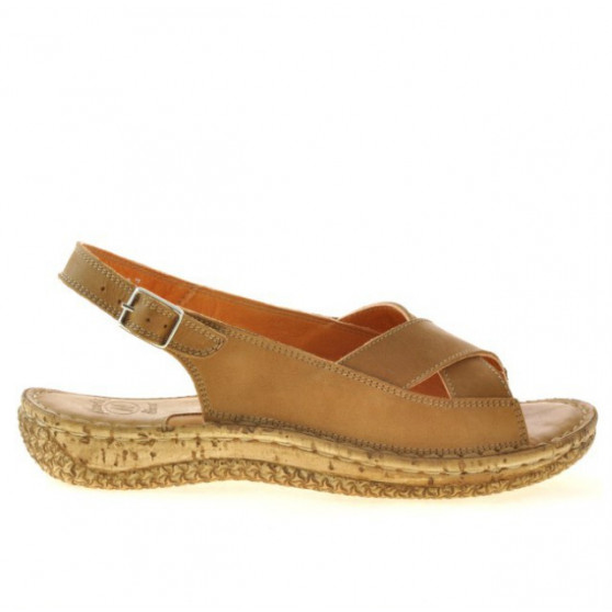 Damen Sandalen 507 gewachstes Braun Damen Sandalen 507 gewachstes Braun
