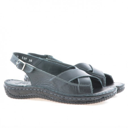 Damensandalen 507 schwarz