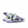 Kleinkind Sandalen 41c lila+weiß