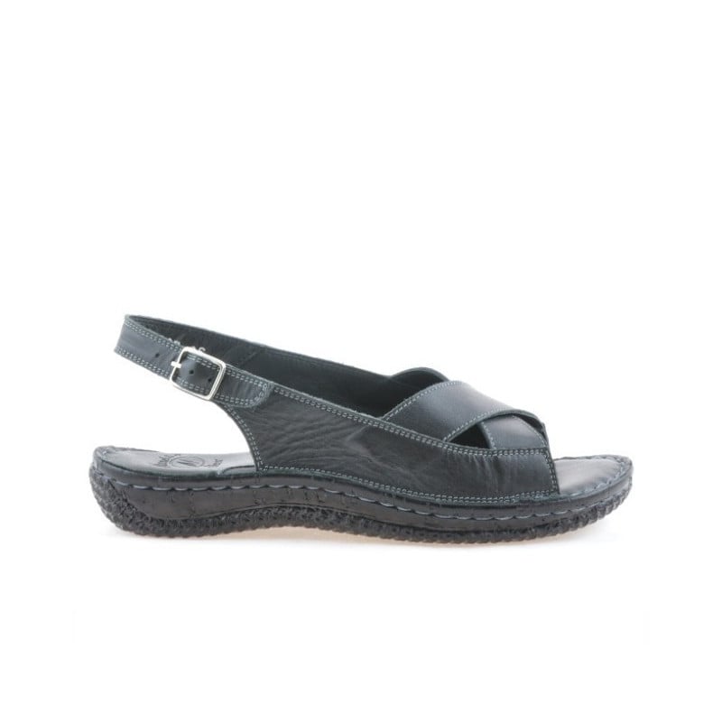 Damensandalen 507 schwarz