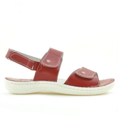 Damen Sandalen 518 rot