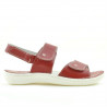 Damen Sandalen 518 rot