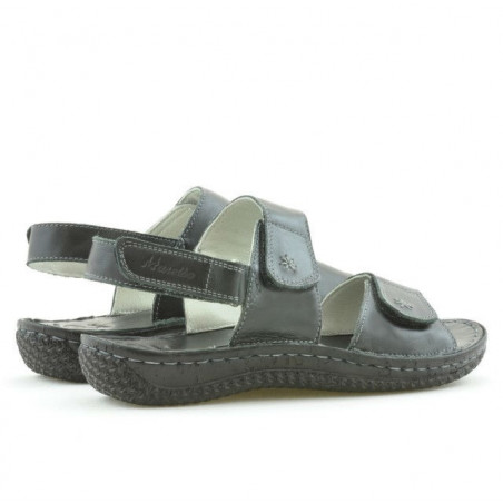 Damensandalen 518 Schwarz