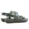 Damensandalen 518 Schwarz