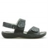 Damensandalen 518 Schwarz