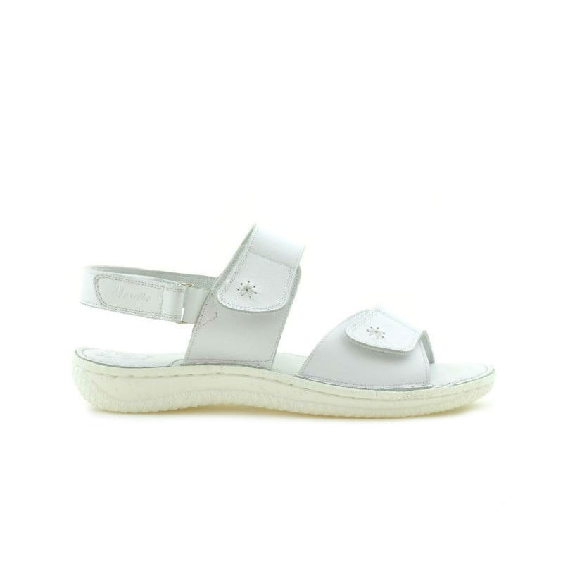 Damensandalen 518 Weiß