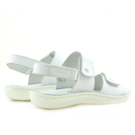 Damensandalen 518 Weiß