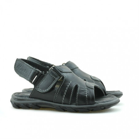 Kleinkind-Sandalen 41c schwarz+grau