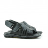 Kleinkind-Sandalen 41c schwarz+grau