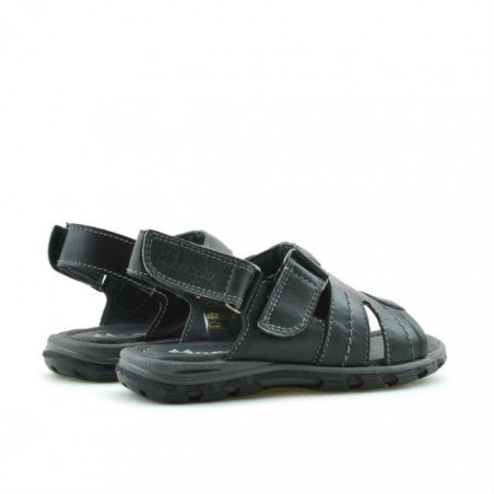 Kleinkind-Sandalen 41c schwarz+grau