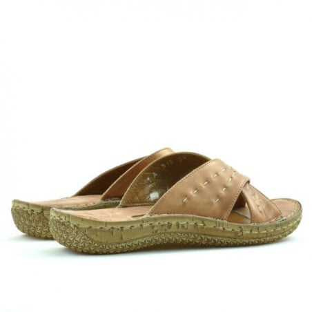 Damensandalen 515 goldfarben
