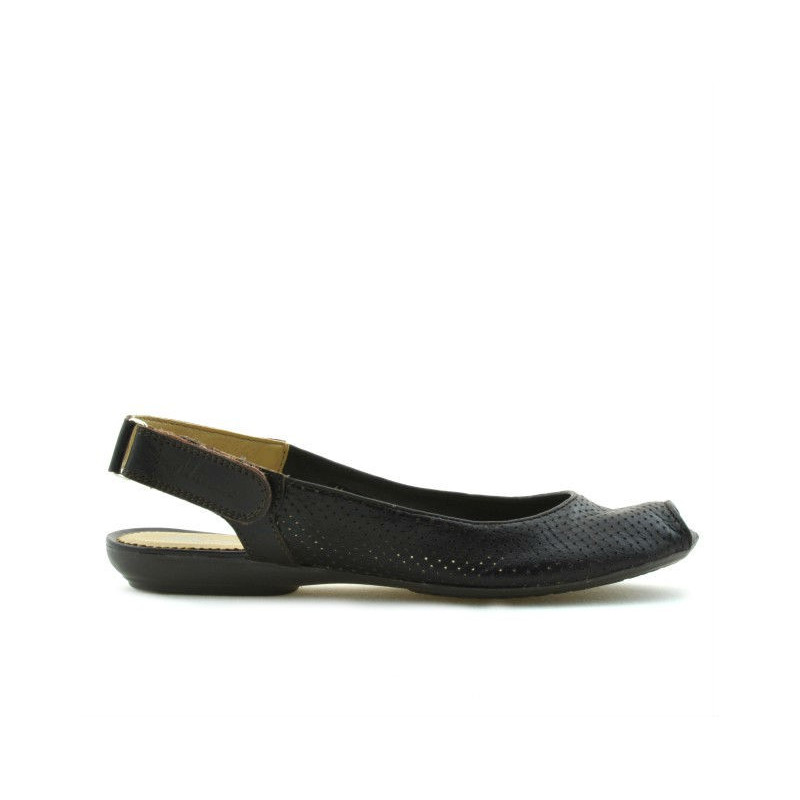 Damensandalen 583 Kaffee