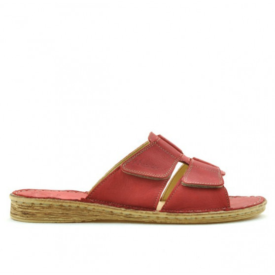 Damen Sandalen 510 Korallenrot Damen Sandalen 510 Korallenrot