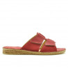 Damen Sandalen 510 Korallenrot