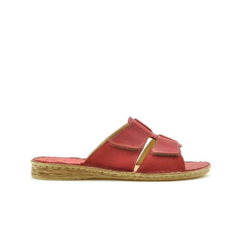 Damen Sandalen 510 Korallenrot