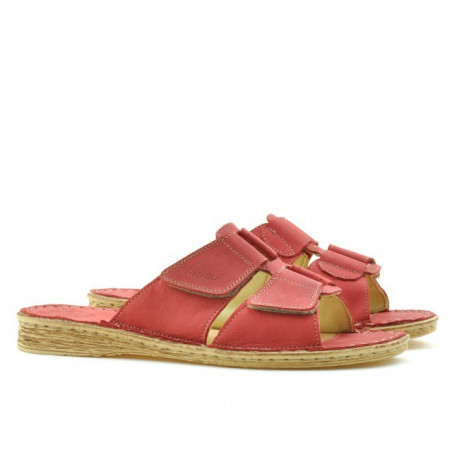 Damen Sandalen 510 Korallenrot