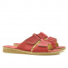 Damen Sandalen 510 Korallenrot