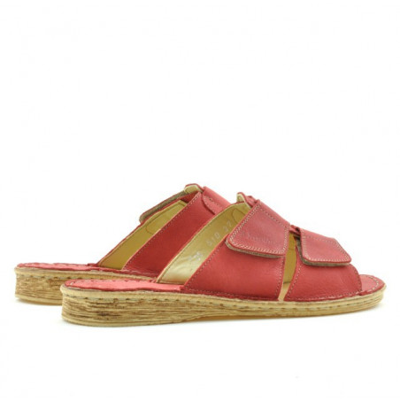 Damen Sandalen 510 Korallenrot