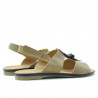 Damen Sandalen 5009 braun+indigo