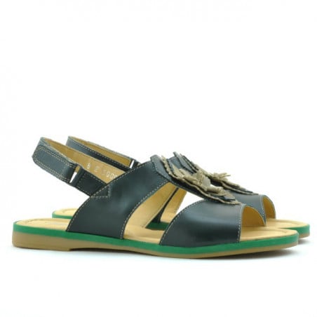Damensandalen 5009 grün