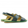 Damensandalen 5009 grün
