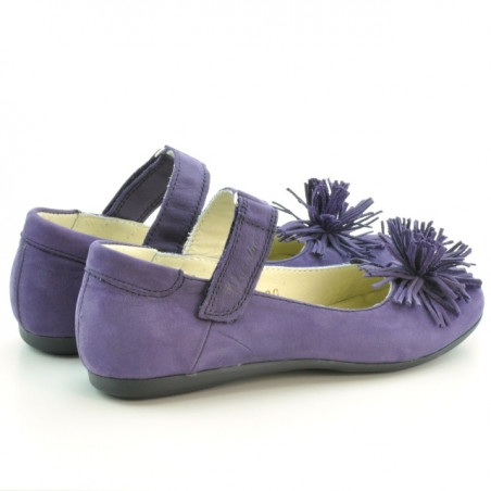 Kinderschuhe 125 Bufo lila
