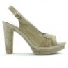 Damen Sandalen 597 Sand Velours