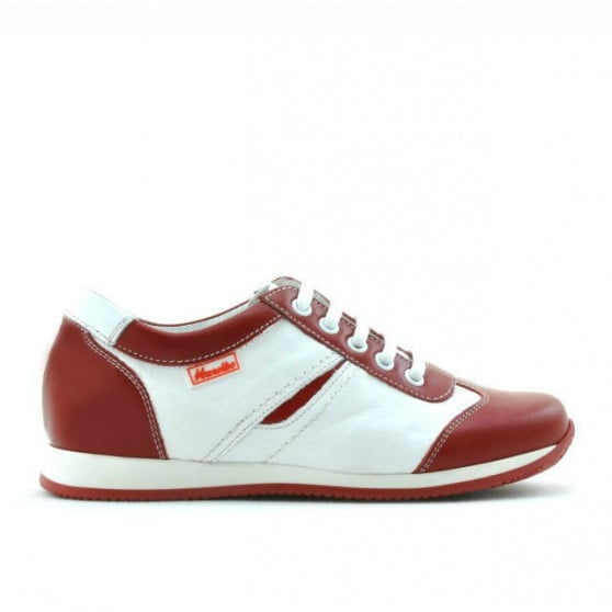 Kinderschuhe 136 rot+weiß Kinderschuhe 136 rot+weiß