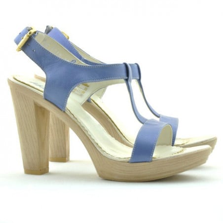 Damensandalen 5018 Perlblau
