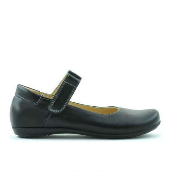 Kinderschuhe 125s einfach schwarz Kinderschuhe 125s einfach schwarz