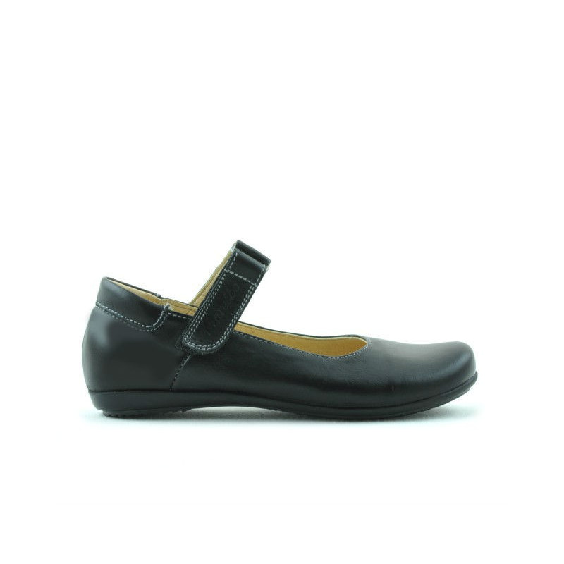 Kinderschuhe 125s einfach schwarz