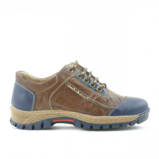 Kinderschuhe 137 Indigo+Braun Kinderschuhe 137 Indigo+Braun